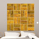 Abstract Parquet Wall Decal