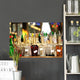Many bottles of alcohol Wall Mural