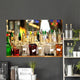 Many bottles of alcohol Wall Mural