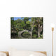 Stone Walkway over Dirty Wall Decal
