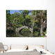 Stone Walkway over Dirty Wall Decal