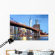 Brooklyn Bridge and WTC Wall Decal