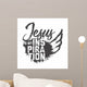 Bible Lettering Christian Art Wall Decal