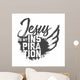 Bible Lettering Christian Art Wall Decal