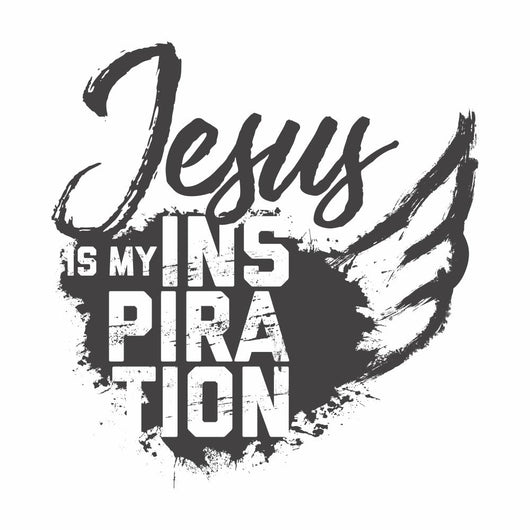 Bible Lettering Christian Art Wall Decal