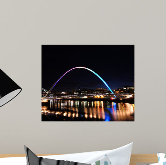 Newcastle upon Tyne - Gateshead Millennium Bridge Wall Mural