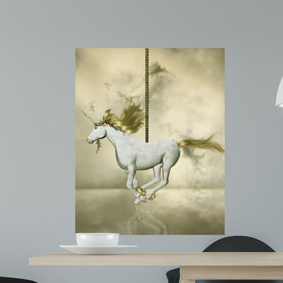 My World 543 Wall Mural shown on a wall