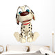 Dog funny cartoon character Wall Decal