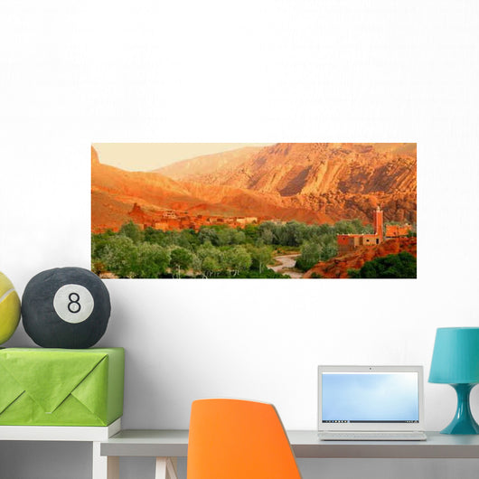 Kasbah and Marokko Wall Decal