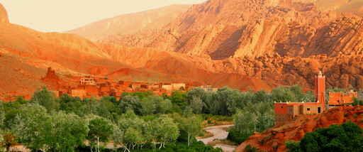 Kasbah and Marokko Wall Decal