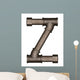 Pipe Alphabet Letter Wall Decal Design 9