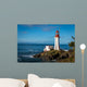 Sheringham Lighthouse on Vancouver Island British Columbia Canada on a beautiful spring morning. Wall Mural