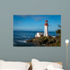 Sheringham Lighthouse on Vancouver Island British Columbia Canada on a beautiful spring morning. Wall Mural