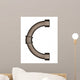 Pipe Alphabet Letter Wall Decal Design 7