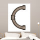 Pipe Alphabet Letter Wall Decal Design 7