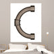 Pipe Alphabet Letter Wall Decal Design 7