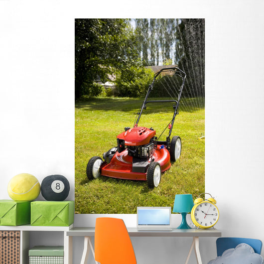 Lawn Mower Wall Mural