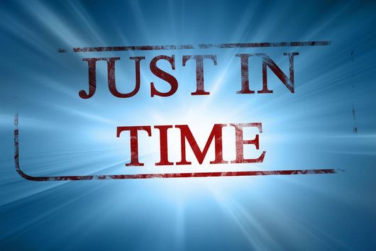 Just in Time Wall Mural