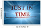 Just in Time Wall Mural
