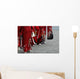 Sea Red Kimono Wall Mural