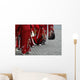 Sea of Red Kimono Wall Mural