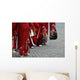 Sea of Red Kimono Wall Mural