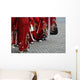 Sea of Red Kimono Wall Mural