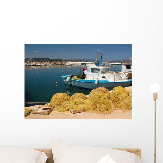 Fishing Still Life Wall Decal