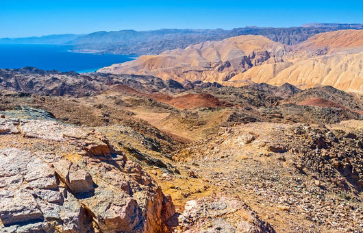 Enjoying Eilat Mountains Wall Decal