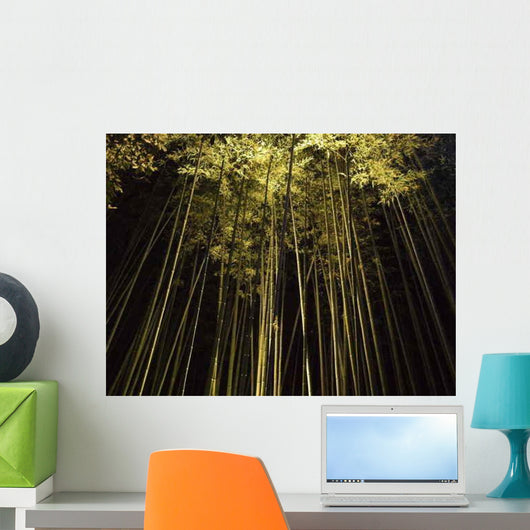Light up Bamboo Forest Wall Decal