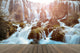 Waterfall in Jiuzhaigou national park, China Wall Mural