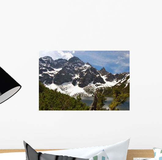 Morskie Oko Lake Polish Wall Decal Design 1