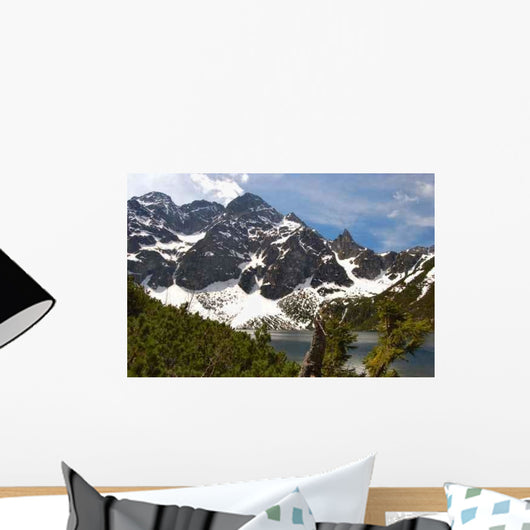 Morskie Oko Lake Polish Wall Decal Design 1