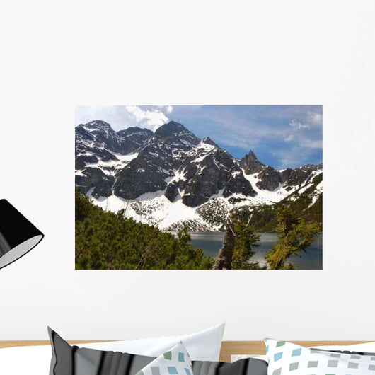 Morskie Oko Lake Polish Wall Decal Design 1