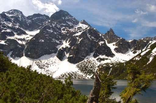 Morskie Oko Lake Polish Wall Decal Design 1