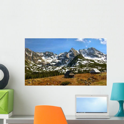 Shelters Gasienicowa Pasture Valley Wall Decal