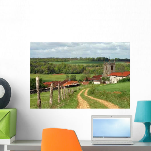 Village Lorrain Wall Decal