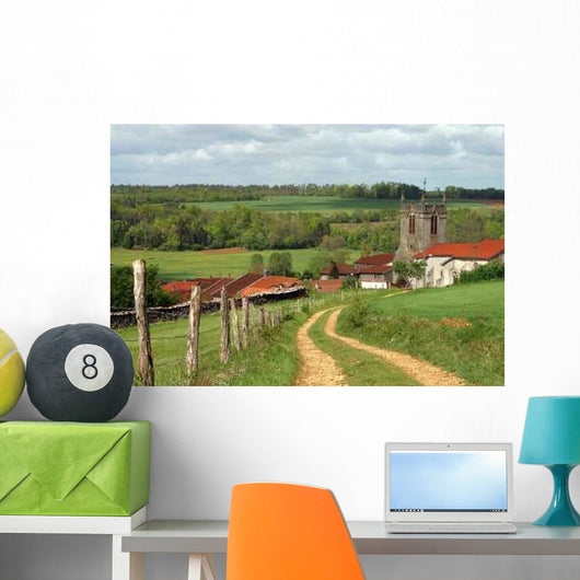 Village Lorrain Wall Decal