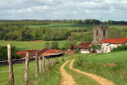 Village Lorrain Wall Decal