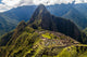 Machu Picchu ruins from above, Wayna Picchu mountain in the background, Peru Wall Mural