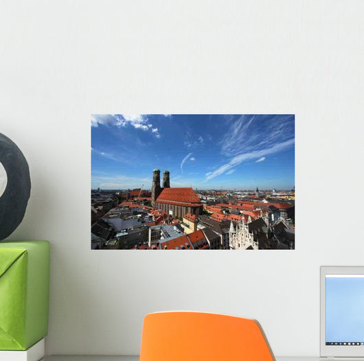 Munchen Cityscape City Bavaria Wall Decal
