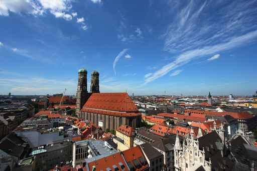 Munchen Cityscape City Bavaria Wall Decal