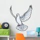 White Dove Wall Decal