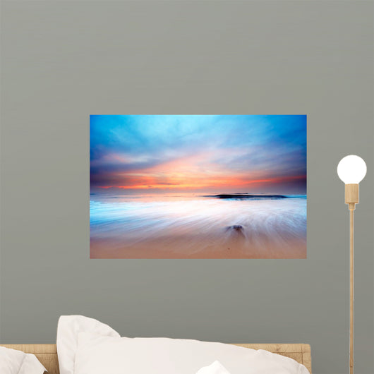 Sunset Landscape Wall Mural