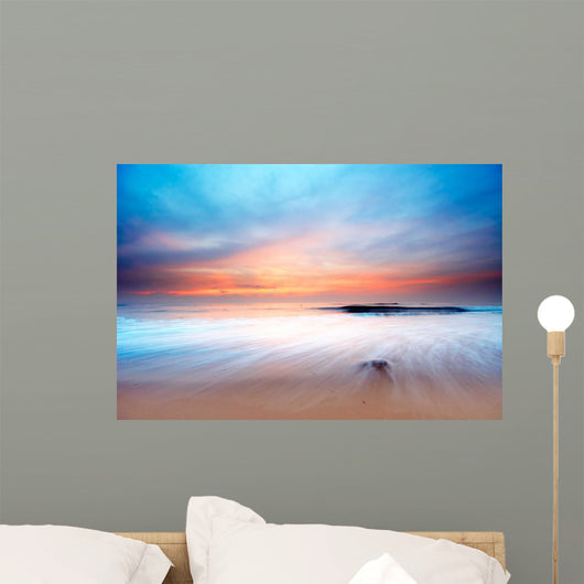 Sunset Landscape Wall Mural