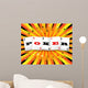 Colorful Poker Background Wall Mural
