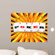 Colorful Poker Background Wall Mural
