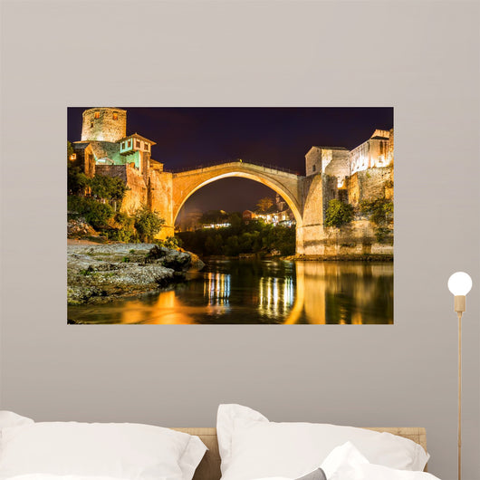 Old Bridge in Mostar - Bosnia and Herzegovina Wall Mural