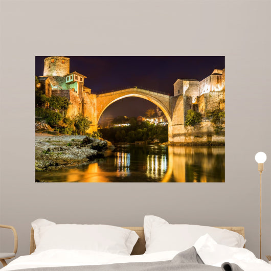 Old Bridge in Mostar - Bosnia and Herzegovina Wall Mural