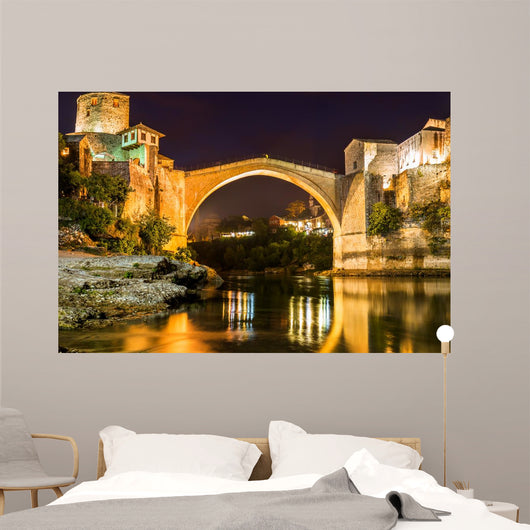 Old Bridge in Mostar - Bosnia and Herzegovina Wall Mural